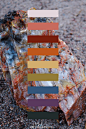 大自然的配色哲学——石化森林的颜色 ​​​​