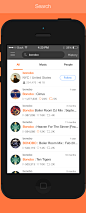 Redesign Concept Soundcloud for iOS7 on Behance