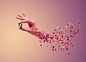 Longer Than Life : Campaign for Mevisto Stones and Jewellery. Mevisto transforms the hair/ashes into gemstones.