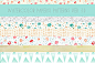 水彩碎花花瓣图形纹理 Watercolor Patterns 3.0 - 设汇