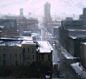 艺术家 Ben Aronson 油画中的城市光影 ​​​​，更像是电影里的某一个镜头！