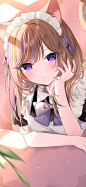 まふゆ  动漫美少女  兽耳娘