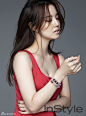 组图：韩女星文彩元写真 低胸露沟秀锁骨 : 韩国演员文彩元为某丹麦珠宝品牌拍摄了一组写真。