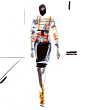Balmain SS'15 fashion illustration : I found my old sketches inspired by Balmain SS15 collection, I decided to digitalise and publish them, enjoy!