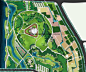 滨湖公园广场-阳光大草坪-滨水湿地公园PSD平面图