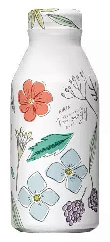 日本麒麟公司推出一款小清新萌包装，喝完瓶...