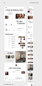 Web Design  Website landing page ui design ux/ui UX design UI ux Hair Salon beauty