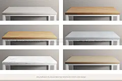 画册名片信封文具画框苹果iMac电脑iPhone情绪板设计Ps样机合集 Mockup Kit Bundle
