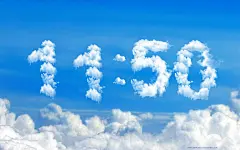 云时钟电脑屏保_系统主题_壁纸吧(bz.kuping.cc)