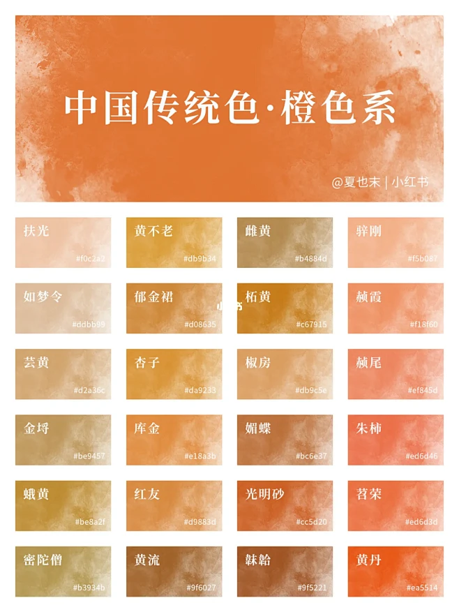✨中国传统色｜大合集（上篇）