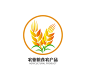 农业农产品图标粮食大米行业logo小麦标识粮食logo