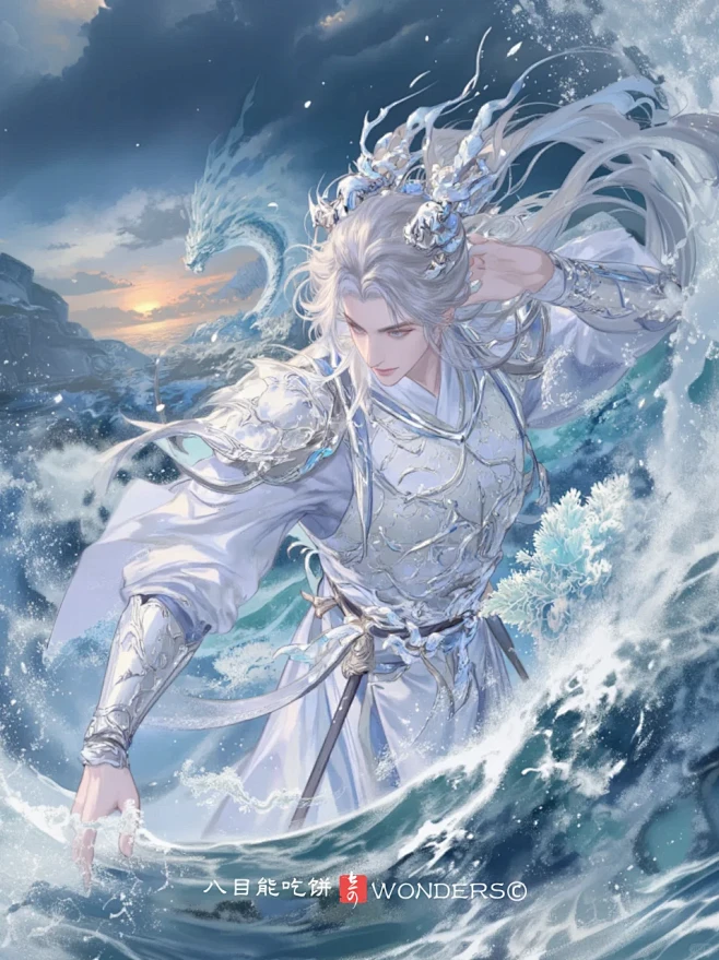 四海龙王|东海敖广·就是这个爹味爽 ´ω` -花瓣网