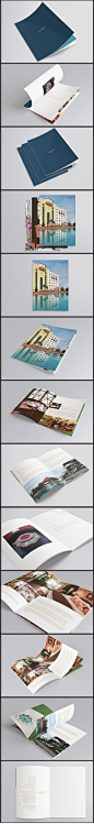 画册设计PSD素材样机效果图模板下载 酒店 旅馆 封面 智能贴图  #Logo# #色彩# #经典# #排版#