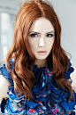 56 凯伦·吉兰 Karen Gillan
英国演员，09年她被挑中出演新任《神秘博士》马特·史密斯的“伴游”