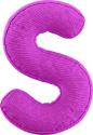 Letter S Pillow