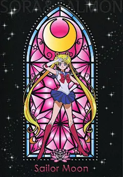 美少女战士花窗背景壁纸01
