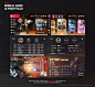Overwatch mobile UI design, Hyeha H : 2015, my Portfolio