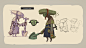 Art of Death's Door - Crow and NPC