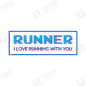 runner跑步夏季文化衫设计图案素材模板(A-06-01) - 文化衫定制图案 - T社定制