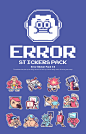 Error Stickers packby Phu Twenty（Thailand）