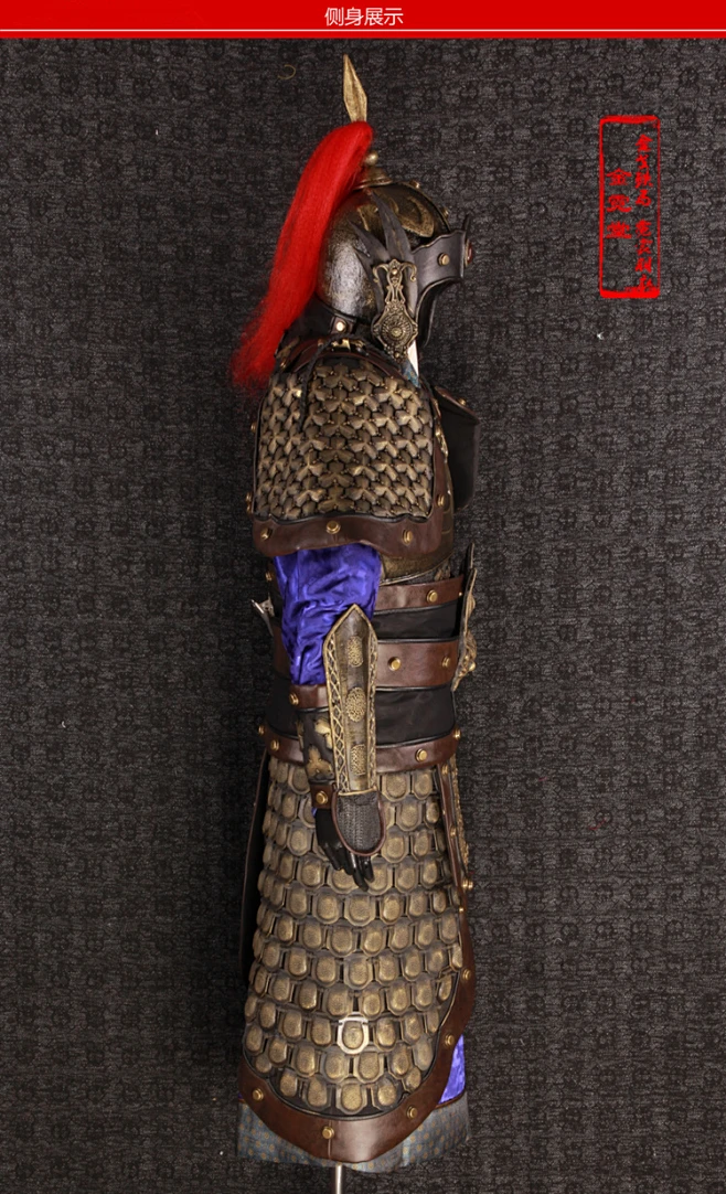 金霓影视古装铠甲中国古代将军士兵盔甲可穿三国元帅将军战袍服装-淘宝网-花瓣网
