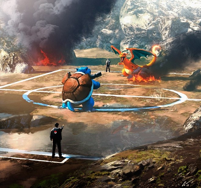 "Red vs. Blue", Espe...