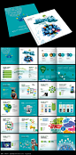 互联网微商画册设计PSD素材下载_企业画册|宣传画册设计图片