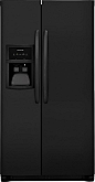 Frigidaire FFSS2325T 33 Inch Wide 22.0 Cu. Ft. Side by Side Refrigerator with St Ebony Black Refrigerators Side by Side