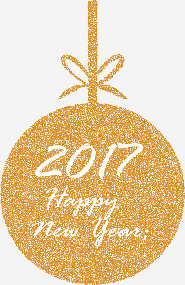 波点挂饰小球2017高清素材 2017元...
