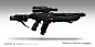 ME3 - Batarian Kishock Harpoon Sniper Rifle