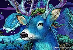 这些美的让人忘我的插画，一点也不输给国外的大师！王荣亮作品