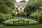 Boxwood, the lovely grounds of the home of Danielle Rollins, author and contributing editor to Veranda magazine.: 