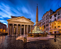 Piazza della Rotonda in Rome by Andrey Omelyanchuk on 500px