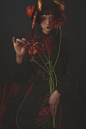 彼岸花_人像_颇可网,古风,中国风,lolita,写真,彩妆