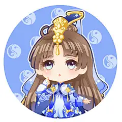 玩家手绘赏析 剑网3各门派Q版美女头像_多玩图库