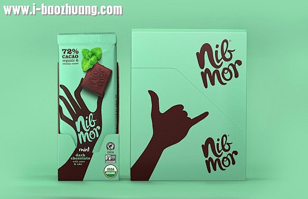 NibMor品牌巧克力包装