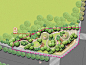 【　　　】道路环线节点公园-街旁小游园景观概念设计方案文本_共享文本_ZOSCAPE-建筑园林景观规划设计网 - 园林景观素材图