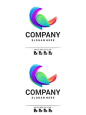 鸟色Logo标志 Bird Coloring Logo 设计素材