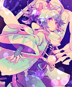感觉软绵绵的♡柔和色调特辑 : 在显眼的原色中加入白色混合后的柔和色调，其最大的特点是柔软的氛围，是一种看起来非常舒服的棉花糖色呢。用柔和色调描绘的插画经常会加上“梦幻可爱”的标签，画面宛如迷失在梦幻世界中一般。今天就为大家送上用柔和色调描绘的插画作品特辑。快来看看吧。