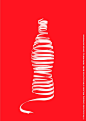 12个可口可乐极简创意海报 - 优优教程网