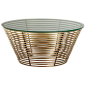 Brass Rings Coffee Table: 