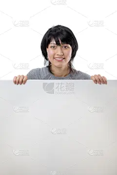 布告栏,时装模特,白板,垂直画幅,美,留白,美人,仅成年人,看,空的