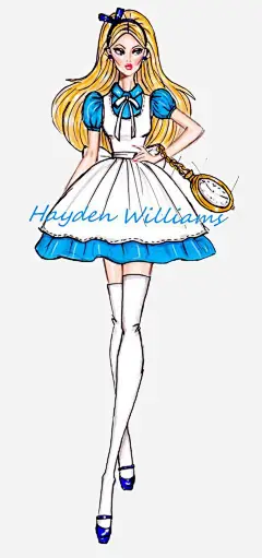 长发美女免抠素材_新图网 https://ixintu.com 彩色 手绘美女 时尚插画