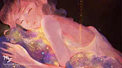 《仲夏夜之梦》系列插画_三原色 (10)