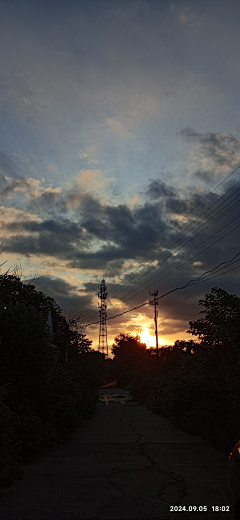 一只可爱飘采集到夕阳之径