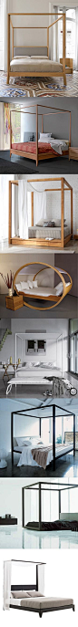 10 MODERN CANOPY BEDS Who said that modern isn't romantic?