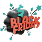 Blackfriday 3D Illustration