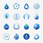 水滴logo 设计图片素材