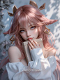 『八重神子』原神 _ 视觉艺术_4_ChicXclusive_来自小红书网页版