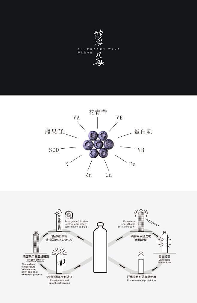 山里时光中秋蓝莓酒 : The monk...